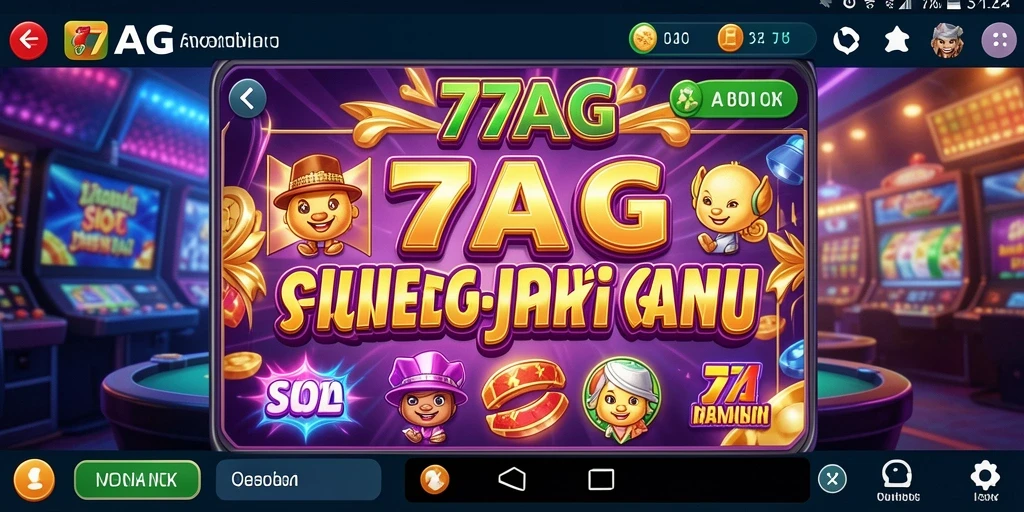 Screenshot gameplay Slot di 77AG menampilkan pengalaman bermain yang seru.
