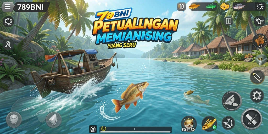 Gameplay seru memancing di 789BNI dengan grafis memukau.