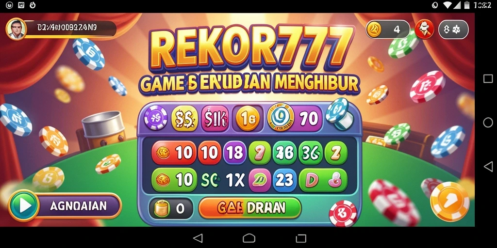 Tampilan gameplay Bingo yang seru dan interaktif di REKOR777.
